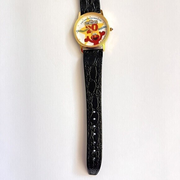 2000 Sesame Street‎ Live 20th Anniversary Watch- Vintage Sesame Street Live Elmo - Picture 10 of 14
